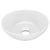 Bathroom Sink Ceramic Matt White Round