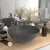 Bathroom Sink Ceramic Dark Grey Round