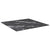 Table Top Black 60x60 cm 6 mm Tempered Glass with Marble Design