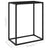 Console Table Black 60x35x75 cm Tempered Glass
