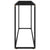 Console Table Black 120x35x75 cm Tempered Glass