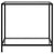 Console Table Transparent 80x35x75 cm Tempered Glass