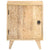 Carved Bedside Cabinet 40x30x50 cm Solid Mango Wood