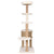 Cat Tree with Luxury Cushion and Scratching Post 148cm Seagrass