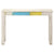 Console Table White 115x35x77 cm Rough Mango Wood