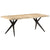 Dining Table 200x90x76 cm Rough Mango Wood