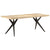 Dining Table 200x90x76 cm Rough Mango Wood