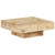 Coffee Table 80x80x28 cm Solid Mango Wood