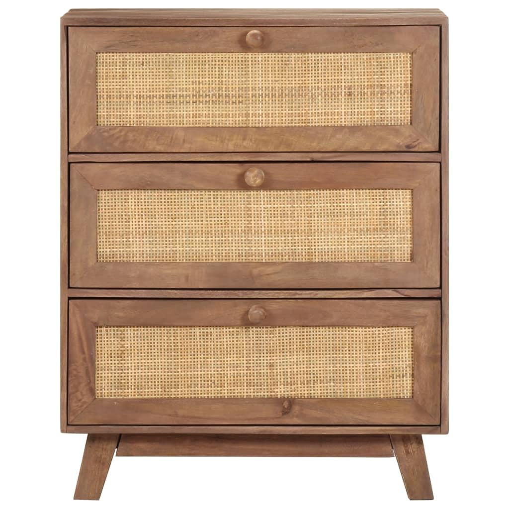 Sideboard 61x35x76 cm Solid Mango Wood