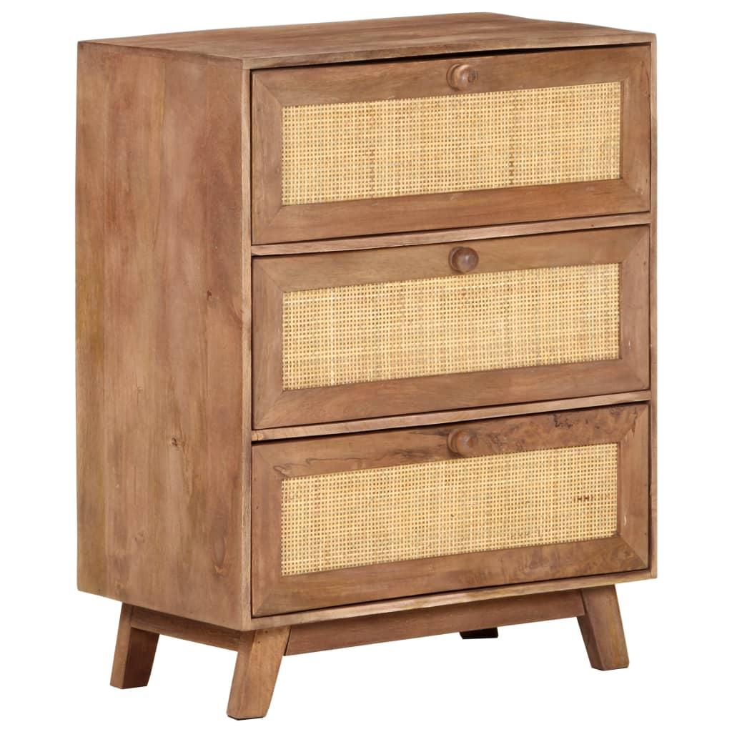 Sideboard 61x35x76 cm Solid Mango Wood