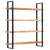 4-Tier Bookcase 160x40x180 cm Solid Acacia Wood