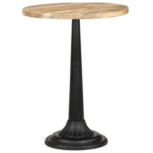 Bistro Table Ø60x76 cm Rough Mango Wood