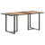 Dining Table 160 cm Solid Reclaimed Wood