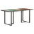 Dining Table 160 cm Solid Reclaimed Wood