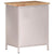 Bedside Cabinet 40x30x50 cm Rough Mango Wood