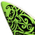Inflatable Stand Up Paddleboard Set 366x76x15 cm Green