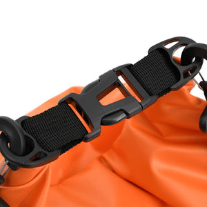 Dry Bag with Zipper Orange 30 L PVC
