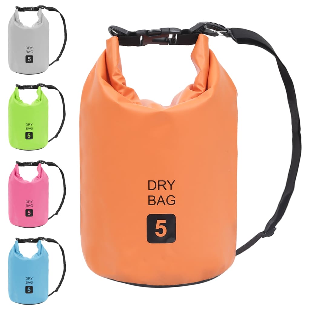 Dry Bag Orange 5 L PVC