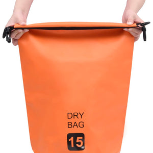 Dry Bag Orange 15 L PVC