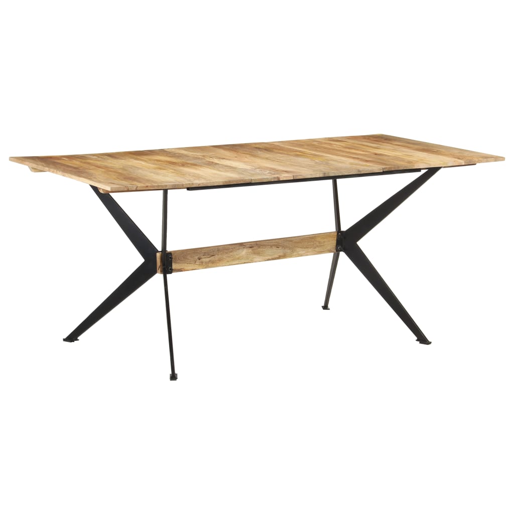 Dining Table 180x90x76 cm Solid Mango Wood