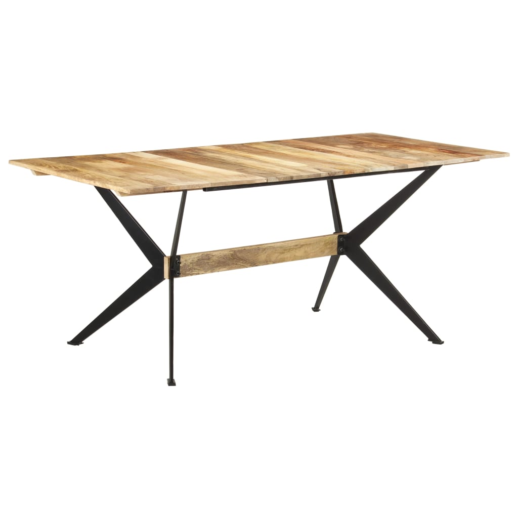 Dining Table 180x90x76 cm Solid Mango Wood