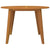 Garden Table Ø110x75 cm Solid Wood Acacia