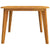 Garden Table 110x110x75 cm Solid Wood Acacia