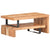 2 Piece Coffee Table Set Solid Acacia Wood