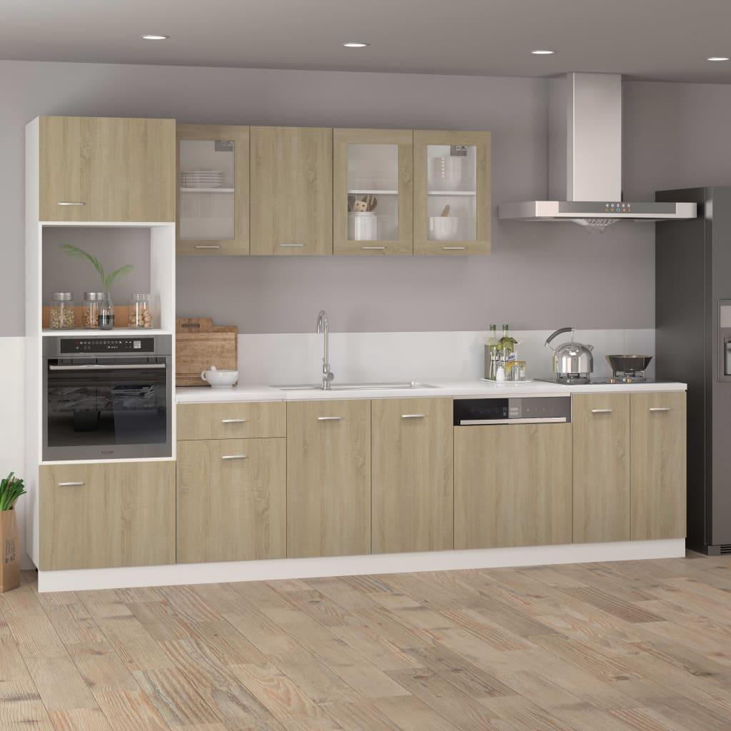 Drawer Bottom Cabinet Lyon Sonoma Oak 50x46x81.5 cm Engineered Wood
