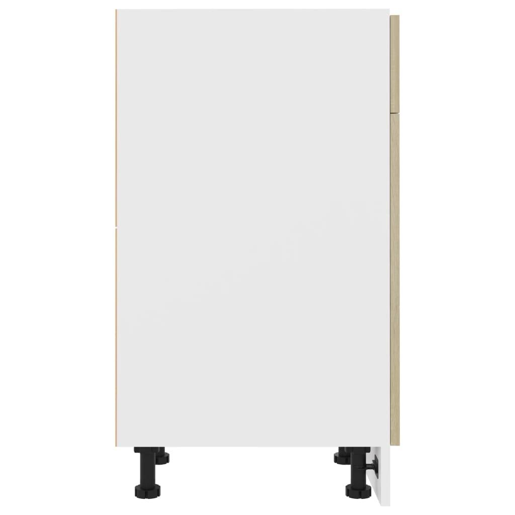 Drawer Bottom Cabinet Lyon Sonoma Oak 50x46x81.5 cm Engineered Wood