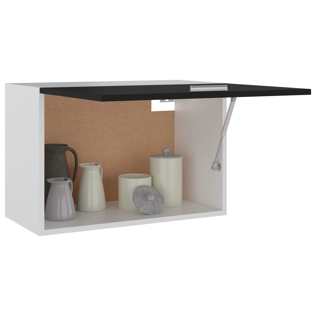 Hanging Cabinet Lyon Black 60x31x40 cm Engineered Wood