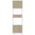 Microwave Cabinet Sonoma Oak 60x57x207 cm Engineered Wood