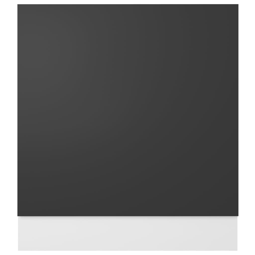 Dishwasher Panel Lyon Grey 59.5x3x67 cm Engineered Wood