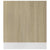 Dishwasher Panel Lyon Sonoma Oak 59.5x3x67 cm Engineered Wood