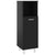 Bathroom Cabinet Black 30x30x95 cm Engineered Wood