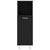 Bathroom Cabinet Black 30x30x95 cm Engineered Wood