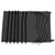 Camping Bed 180x60x19 cm Oxford Fabric and Steel Black