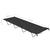 Camping Bed 180x60x19 cm Oxford Fabric and Steel Black