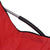 Folding Beach Chairs 2 pcs Red Fabric