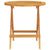 Bistro Table Ø46x47 cm Solid Wood Acacia