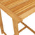 Garden Bar Table 70x70x104 cm Solid Acacia Wood