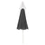 Beach Umbrella Anthracite 240 cm