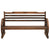 Garden Bench 142 cm Solid Firwood