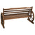 Garden Bench 142 cm Solid Firwood