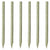 Fence Posts 6 pcs Wood 150 cm