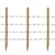 Fence Posts 6 pcs Wood 170 cm
