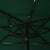 3-Tier Parasol with Aluminium Pole Green 2.5x2.5 m