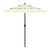 3-Tier Garden Parasol with Aluminium Pole Sand 2.5 m