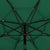 3-Tier Parasol with Aluminium Pole Green 3.5 m