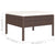 6 Piece Garden Lounge Set with Cushions Poly Rattan Brown